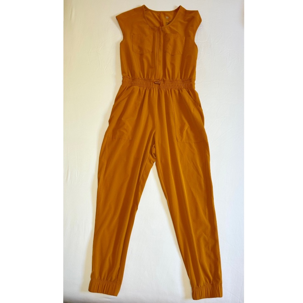 all in motion Orange Sleeveless Jumpsuit